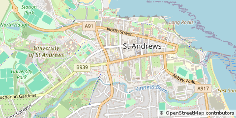 Map of ST. Andrews