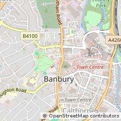 Map of Banbury