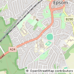 Map of Epsom