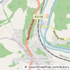 Map of Bath, Wiltshire
