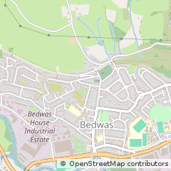 Map of Caerphilly