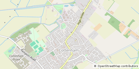 Map of Cambridge, Cambridgeshire
