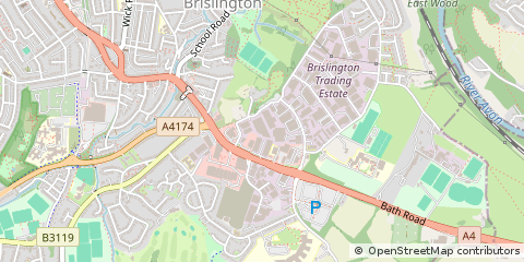 Map of Bristol