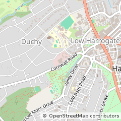 Map of Harrogate