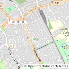 Map of Stanmore