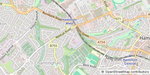Map of Hamilton