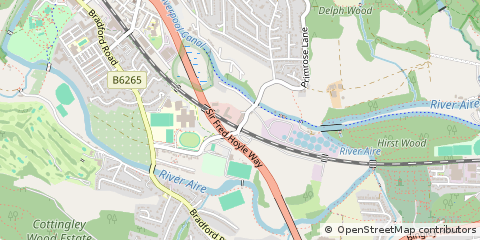 Map of Bingley