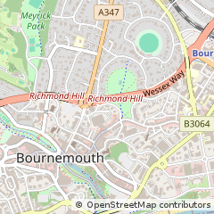 Map of Bournemouth