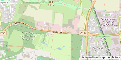 Map of Newcastle Upon Tyne