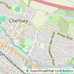 Map of Chertsey