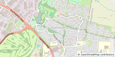 Map of Leicester