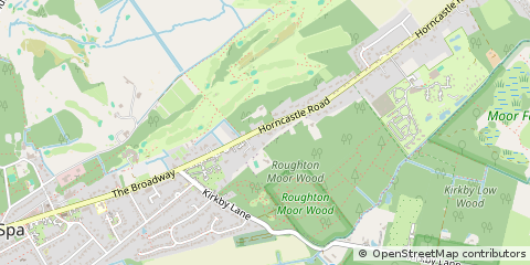 Map of Woodhall SPA, Lincolnshire