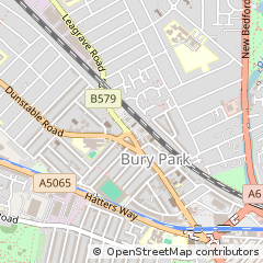Map of Luton