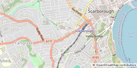 Map of Scarborough
