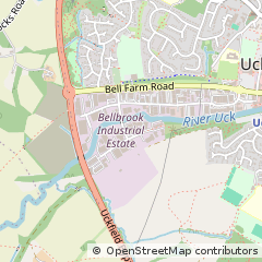 Map of Uckfield, East Sussex
