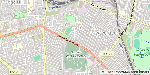 Map of Liverpool