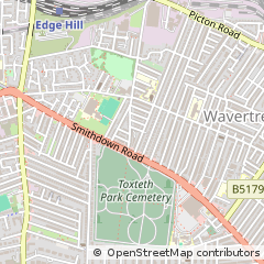 Map of Liverpool