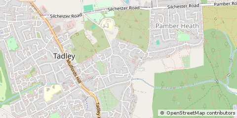 Map of Tadley