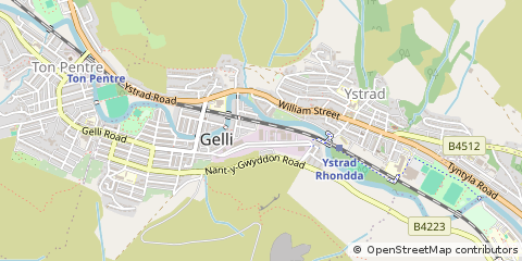 Map of Gelli