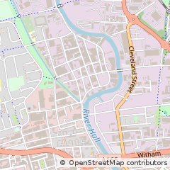 Map of Humberside, East Riding