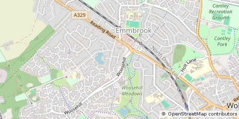 Map of Berkshire