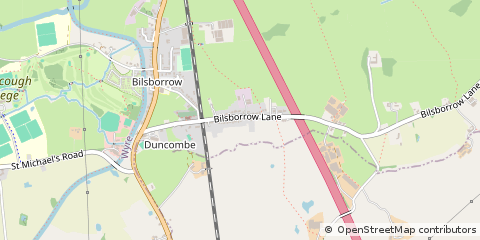 Map of Bilsborrow, Preston