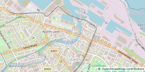 Map of Edinburgh