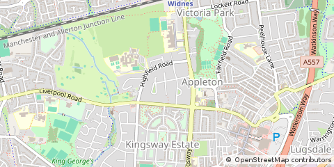 Map of Widnes