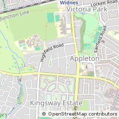 Map of Widnes