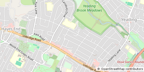 Map of Hayes