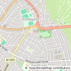 Map of Newcastle Upon Tyne