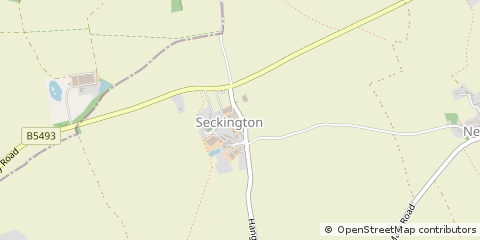 Map of Tamworth