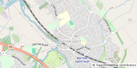 Map of Loughborough