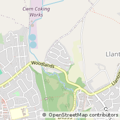 Map of Pontypridd