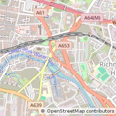 Map of Leeds, West Yorkshire