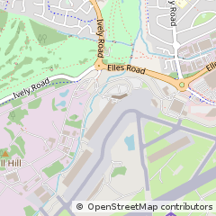 Map of Farnborough, Hampshire