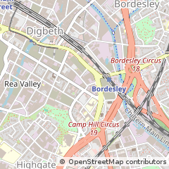 Map of Birmingham
