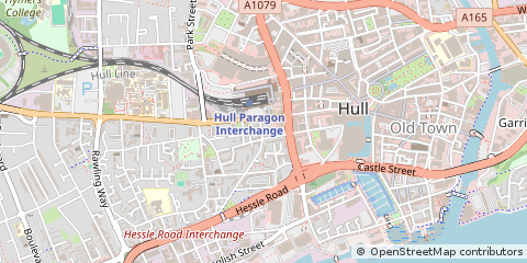 Map of Hull