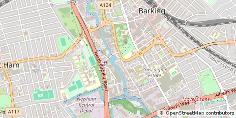 Map of Barking