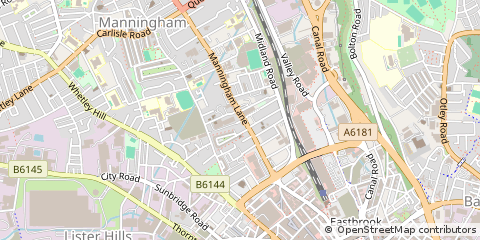 Map of Bradford
