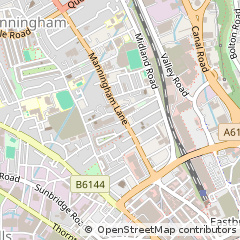 Map of Bradford