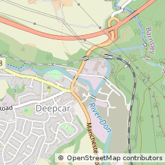 Map of Deepcar, Sheffield