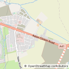 Map of Aylesbury, Hertfordshire