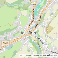 Map of Holmfirth