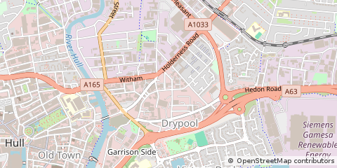 Map of Hull