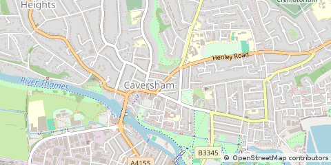 Map of Reading