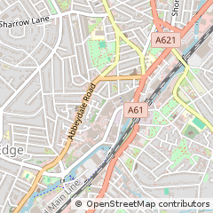 Map of Sheffield