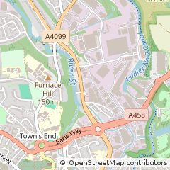 Map of Halesowen, West Midlands