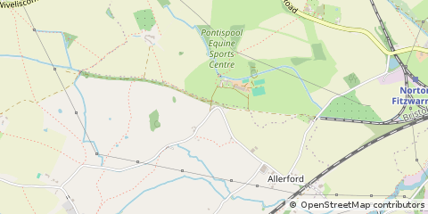 Map of Taunton, Somerset