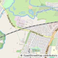 Map of Whetstone, Leicester